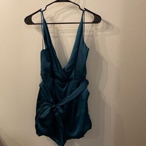 Satin Romper